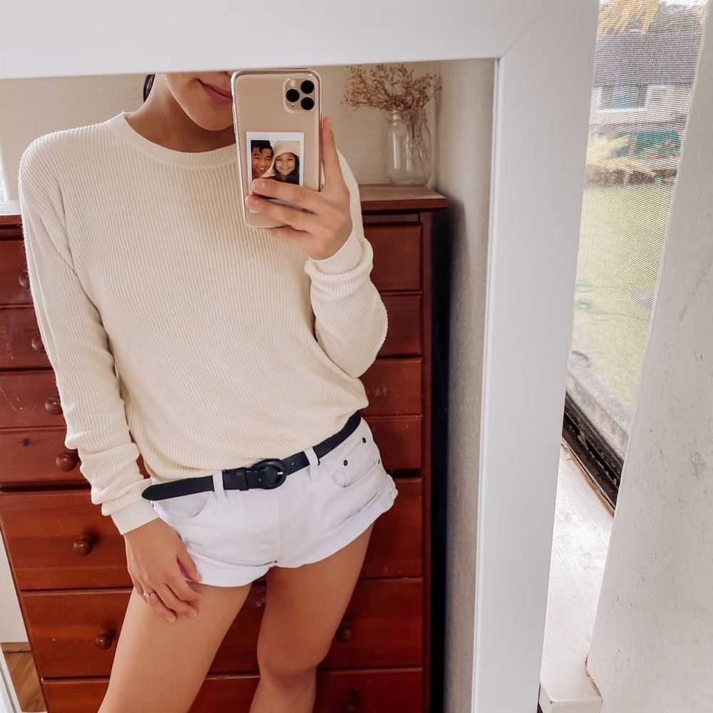 Brandy Melville Yellow Sweater